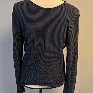 Long sleeve Varvatos luxe striped shirt